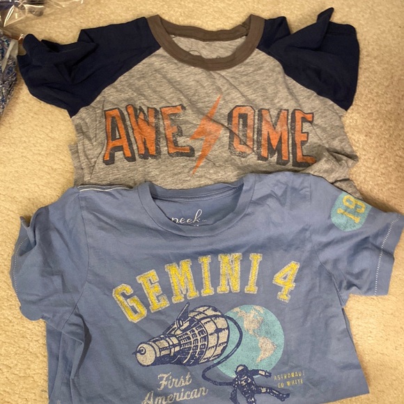 2 Peek Boys T-shirts - Picture 1 of 6